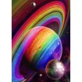 thumbnail image 1 of Taladro diamante pintura (DE1094) 5D DIY novedad completa planeta punto de cruz bordado 50x70cm Hugtrwg Para estrenar, 1 of 1