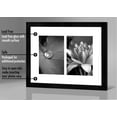 11x14 Collage Picture Frame Displays Two 5x7 inch Portrait Pictures