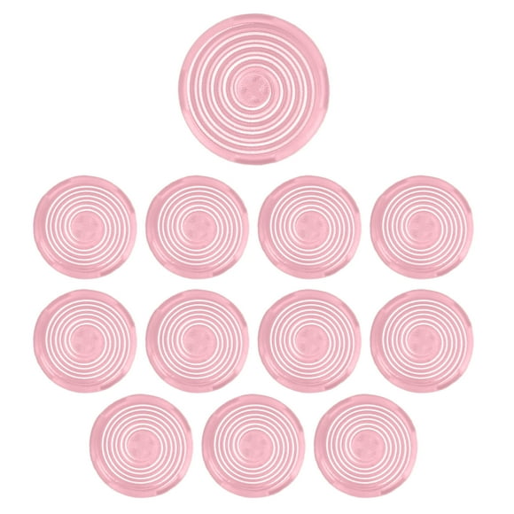 ZOUSSIQI 12pcs Arcade Button Cover 20.2mm 25.3mm Mechanical Push Button Cover for Kailh for Cherry for Akko for Glorious Switches Pink EL225#30714