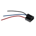 thumbnail image 2 of DYNWAVECA H4 Headlight Light Replacement Holder Female Socket Wire Harness Adapter, 2 of 7