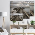 thumbnail image 5 of Design Art - Wooden Pier on North Irish Coastline, 5 of 5