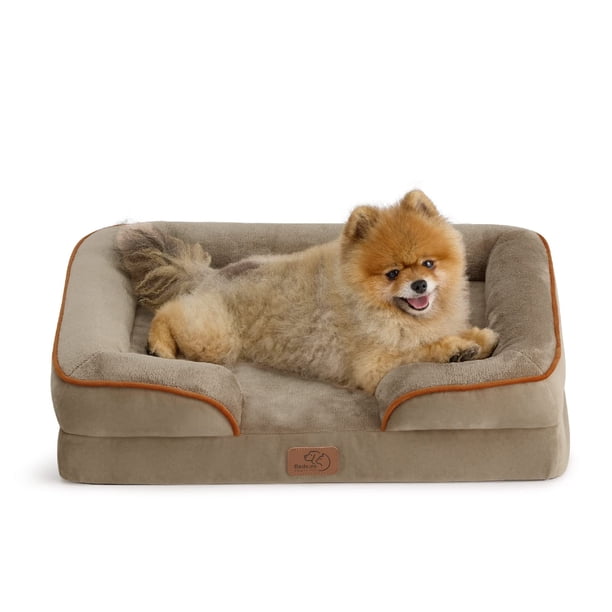 Cama ortopédica para perros, pequeña, lavable con funda impermeable