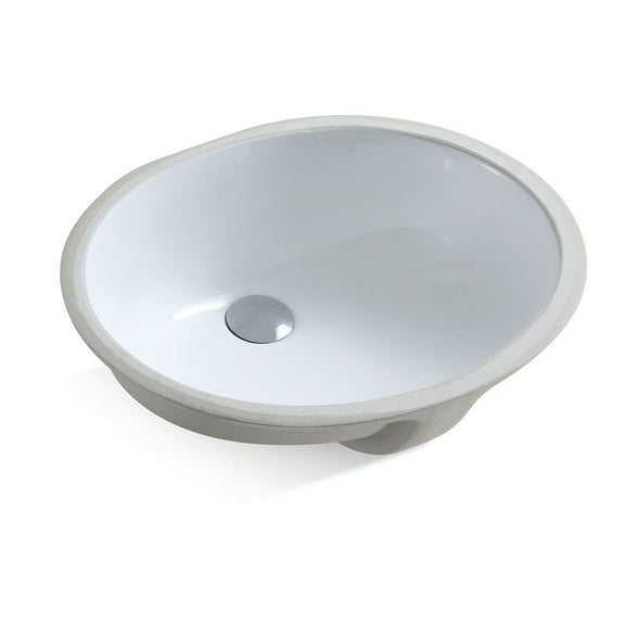 Speakman B-1100-E Westmere 16" Oval Vitreous China Undermount Bathroom Sink - Vitreous