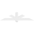 thumbnail image 2 of 60"W x 15"H x 4"D x 4"F, 6/12 Pitch, Kennewick Architectural Grade PVC Gable Bracket, 2 of 8