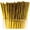 Gold Foil, variant on Heavy-Duty 4-Ply Paper Drinking Straws – Long-Lasting, Biodegradable, Compostable (Gold Foil, 150-Count)