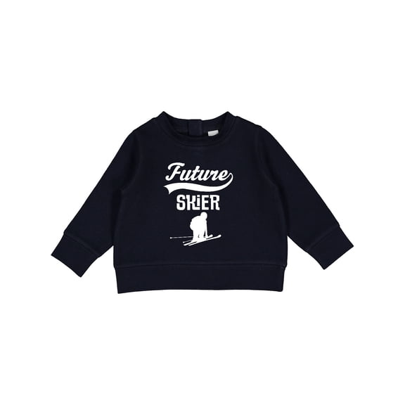 Inktastic Future Skier Childs Skiing Baby Sweatshirt