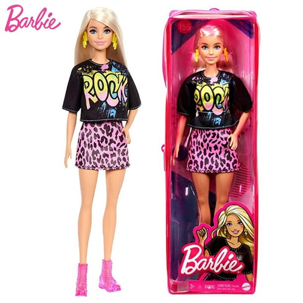 Muneca Barbie Fashionista Original ropa de vestir juguetes de princesa para ninas diseno de moda Bjd juguete de simulacion para ninos Fivean unisex Walmart en linea