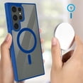 thumbnail image 5 of Mr. Gadgets Funda Carcasa Clear Case Color Azul Marino Para Samsung Galaxy S26 ULTRA Compatible Con Magsafe., 5 of 5