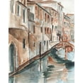 thumbnail image 2 of Harper, Ethan 15x18 White Modern Wood Framed Museum Art Print Titled - Venetian Watercolor Study II, 2 of 4