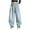 A-3-33-Light Blue, variant on Caqnni Women Wide Leg Baggy Cargo Sweatpants Y2K Trendy High Waist Sweat Pants Trousers with Pockets Denim Pants Girls' Winter Pants,7-8 Years,Blue