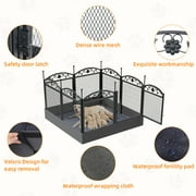 BingoPaw Heavy Duty Dog Whelping Playpen Pet Exercise Play Pen with Waterproof Mat, 31.5H