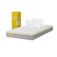 thumbnail image 1 of Colchón de Espuma Nooz Prime Queen Size Adulto y 2 Almohadas Responsive de Memory Foam Triturado blanco Queen Size, 1 of 7
