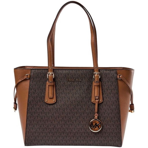 Michael Kors Voyager BRN/ACORN Multi Function Top Zip Tote