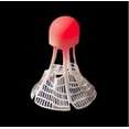 thumbnail image 1 of 1pcs Glow-In-The-Dark Windproof Glowing Badminton Balls Super Durable Plastic Nylon With Lights red, 1 of 6