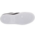 thumbnail image 6 of Nike Women's Court Vision Low Sneaker, Black/White, 7 Regular US, 6 of 6