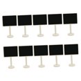 thumbnail image 4 of Niceauty Chalkboard Table Signs Black Wood 10Pcs re Table Number For Christmas Table, 4 of 5