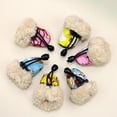 thumbnail image 5 of Maxcozy 4PCS Pet Dog Plush Warm Waterproof Shoes Booties Soft Sole Anti-Slip Shoes Sneakers for Small and Medium Pet Dog, 5 of 5