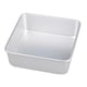 thumbnail image 1 of Bandeja para hornear YONGSHENG molde para pasteles cuadrado de aluminio anodizado 6 pulgadas plata, 1 of 5