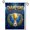 B, variant on XaaKee, Garden Flags, Champion Goal Award Theme, Double-sided High-quality White Linen, Yard Flag For Outside, Small Garden Flags, Soccer Ball Decoration, 12x18Inch