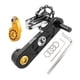 thumbnail image 3 of Convertidor de cadena Convertidor Ajustador Reemplazo Juego de tensor de cadena de bicicleta Bicicleta Negro con Regulador Cola Tensor de cadena de bicicleta, 3 of 8