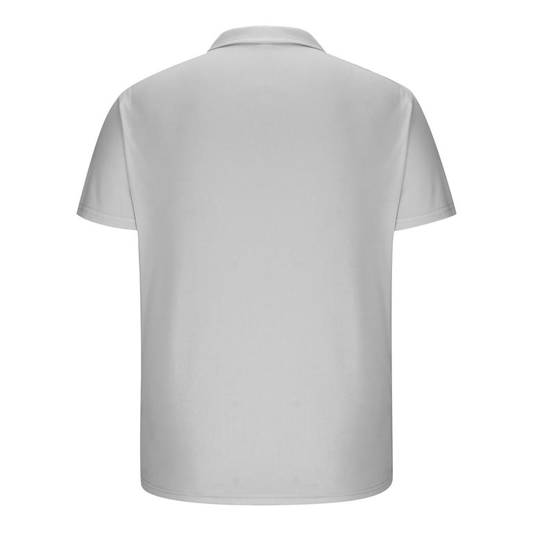 YYDGH Mens Zipper Polo Shirt Knit Casual Quarter Zip Tee YYDGH Mens Zipper Polo Shirt Knit Casual Quarter Zip Tee