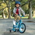 thumbnail image 3 of Jetson Light Rider 16" LED Kids Bike with Coaster Brakes and Training Wheels, Blue, 3 of 9