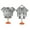Two pack, variant on Corner Clamp 90 Degree Right Angled Clamp with Adjustable Aluminum Swing Jaw Single Handle Clamps for Carpentry Metalwork