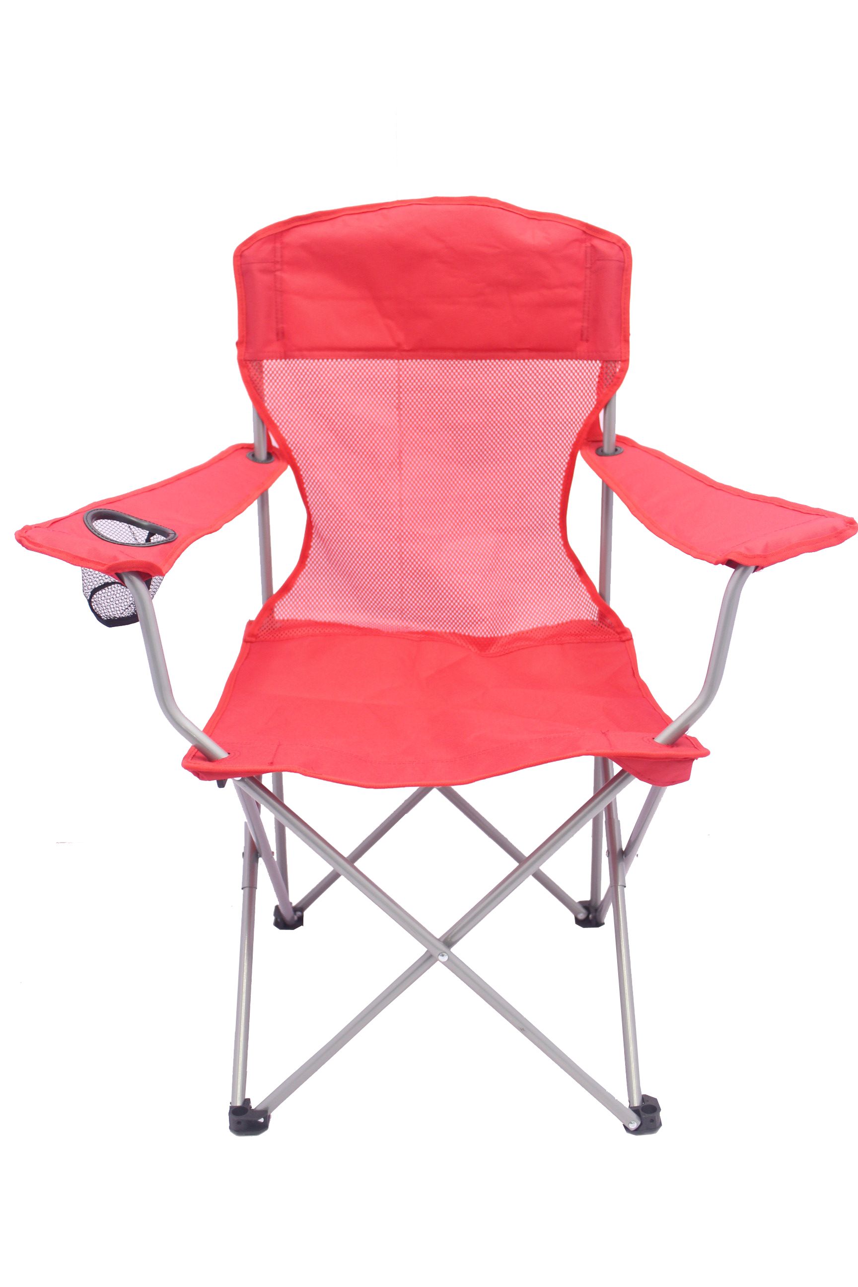 Ozark Trail Basic Mesh Chair, Red, Adult - image 5 of 10