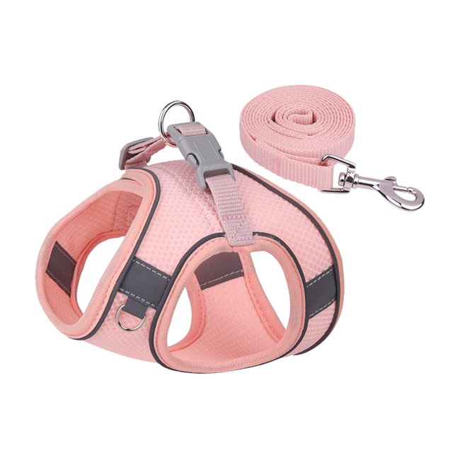 DQrwqpou Arnés para Arnés Acolchado para Suministros para Sin Asfixia (S Rosa Sólido)