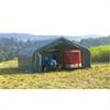 ShelterLogic 86047 30x24x16 Peak Style Shelter- Grey Cover