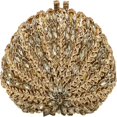 thumbnail image 1 of MesaSe Womens Flowers Sparkly Rhinestone Evening Clutch Bag Bridal Wedding Purse for Party Prom Handbag, 1 of 7