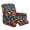 Boho Florals-2, variant on Xixirimido Plumeria Polynesian Ethnic Tribal 4 Piece Recliner Chair Cover Stretch Lazy Boy Chair Covers with Pockets Soft Reclining Sofa Slipcovers Furniture Protector with Elastic Bottom