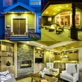 thumbnail image 5 of Luxrite LED PAR38 Flood Yellow Light Bulb, 8W=45W, Damp Rated, UL Listed, E26 Base, Indoor Outdoor, Decoration 3 Pack, 5 of 7