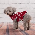 thumbnail image 4 of Suéter para perros pequeños JAMW Cuello alto Suéter rojo 12 pulgadas 14-16 pulgadas 10-12 pulgadas Sencillez, 4 of 5