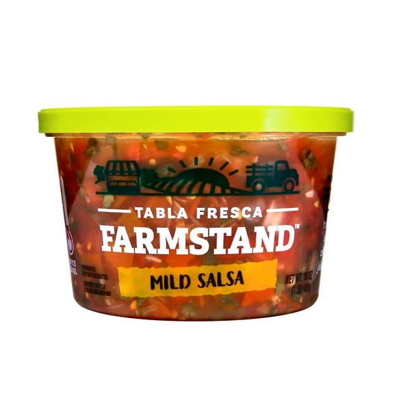 Tabla Fresca Farmstand Fresh Mild Salsa, 16 oz, Gluten-Free, Refrigerated
