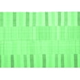 thumbnail image 1 of Ahgly Company Indoor Rectangle Abstract Emerald Green Contemporary Area Rugs, 6' x 9', 1 of 4
