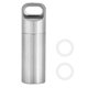 thumbnail image 1 of Titular impermeable del envase de la medicina de la botella de la píldora del acero inoxidable para acampar al aire libre (M), 1 of 10