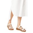 thumbnail image 3 of Good For The Sole Sandales Larges Ali Asymétriques pour Femme, 3 of 3