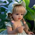 thumbnail image 3 of Muñeca Reborn Bebé Niña Realista BabeNook 55 cm con Ropa, 3 of 6