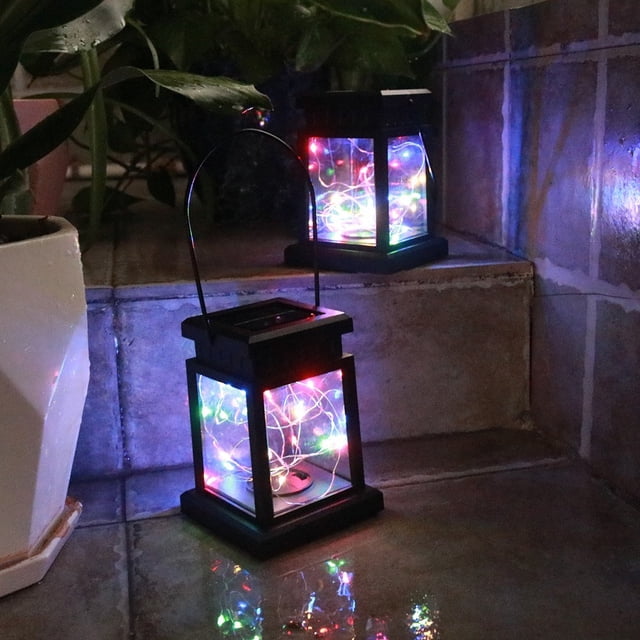 Solar LED Lantern Garden Decoration Lamp Outdoor Garden Waterproof Table Lamp