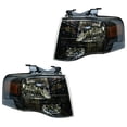 thumbnail image 1 of PAR FAROS Generica color Negro Compatible con Ford Expedition 2007 2014, 1 of 4