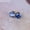 Gold+blue, variant on Women Jewelry Elegant Cubic Zirconia CZ Ear Stud Earrings Wedding Gift Copper, Cubic Zirconia Multi-color