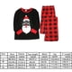 thumbnail image 4 of Conjunto de pijamas familiares navideños con cuello redondo, pantalones superiores, ropa de dormir, ropa de dormir para mujeres tholdsy HA001257-11, 4 of 7