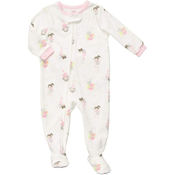 Carter's Toddler Footed Fleece Sleeper - Fairy Print-5T
