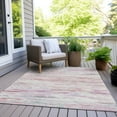 thumbnail image 3 of Dalyn Rugs Machine Washable Indoor/Outdoor Chantille Blush 3' x 5' Rug, 3 of 9