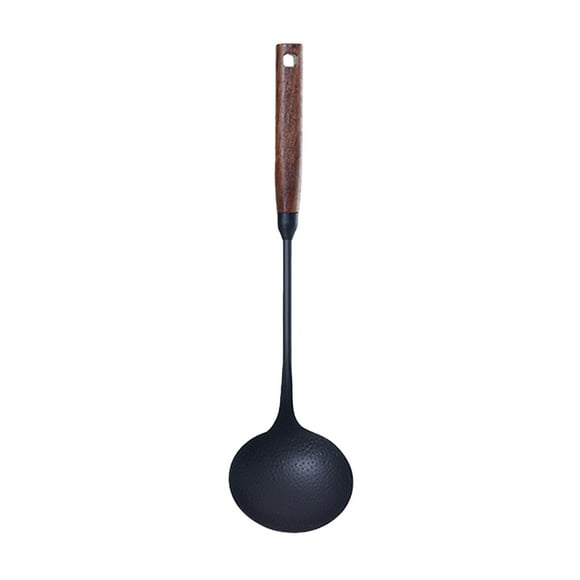 Birdeem Tron Spatula Household Wooden Handle Spatula Non-stick Cookware Soup Ladle Frying Spatula