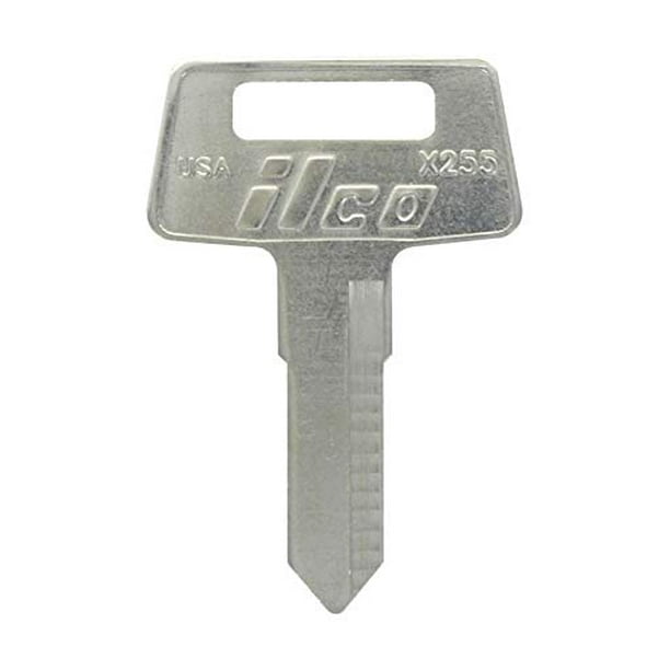 Llave en blanco universal Hillman KZ-2 (X255) de doble cara