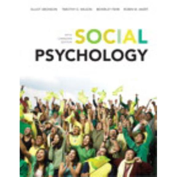 Pre-Owned Social Psychology, Fifth Canadian Edition (5th Edition) (Hardcover) 0132165392 9780132165396