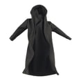 thumbnail image 2 of Abrigo tipo gabardina a escala 1/12, modelo para figura de acción, ropa, accesorios, decoración, elegante abrigo cortavientos para figura de acción de Negro, 2 of 9