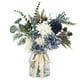 thumbnail image 1 of Arreglo de flores artificiales CEWOR, flores falsas con jarrón, 1 of 7